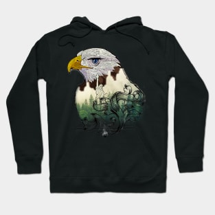 American Eagle/Freedom and Nature/Symbol of Pride Hoodie